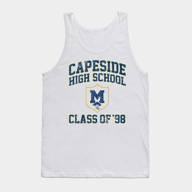 Capside High School Class of 98 (Dawson's Creek) Variant Tank Top by huckblade